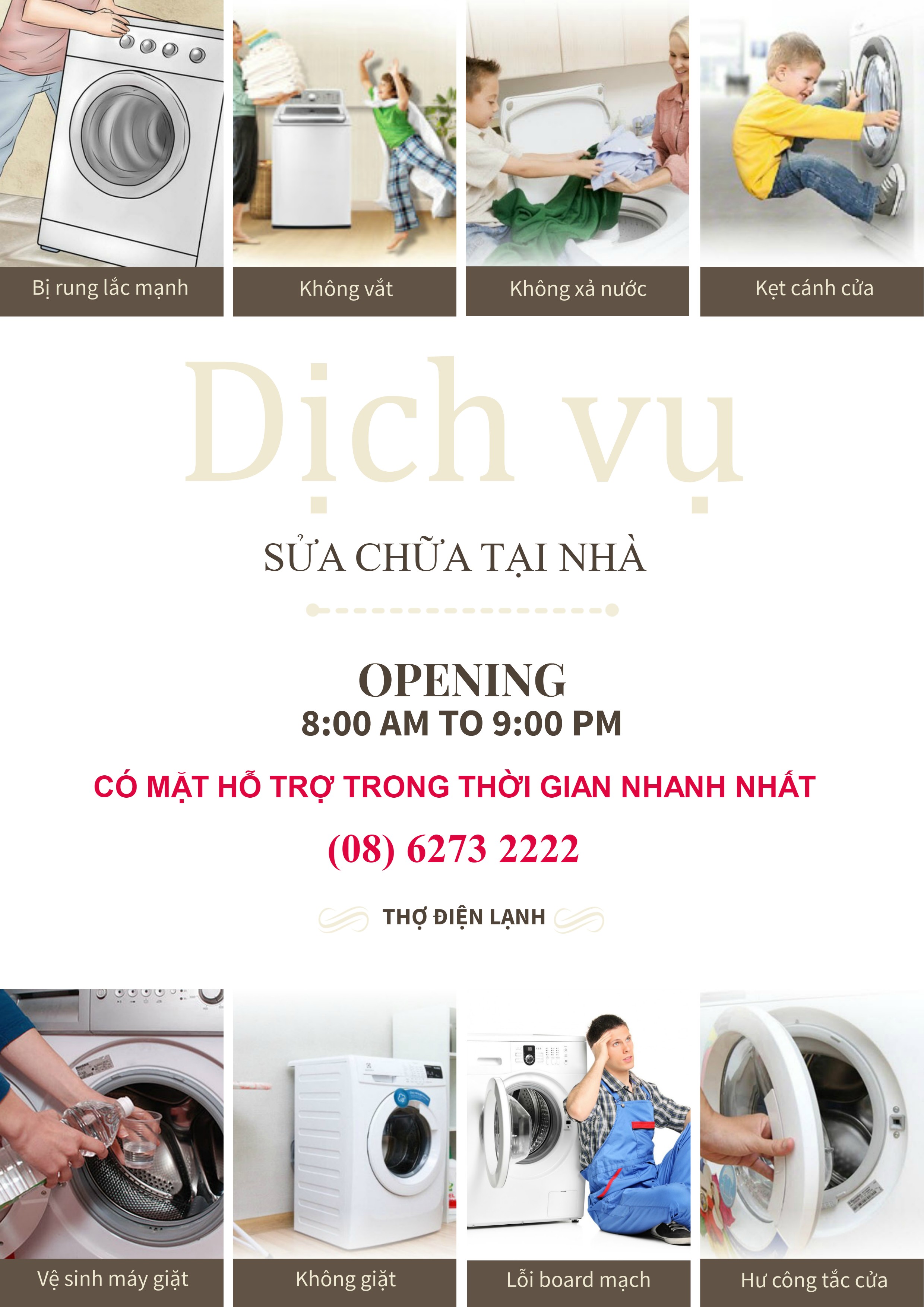 Công ty sửa chữa máy giặt Hitachi Quận Phú Nhuận nhanh chóng